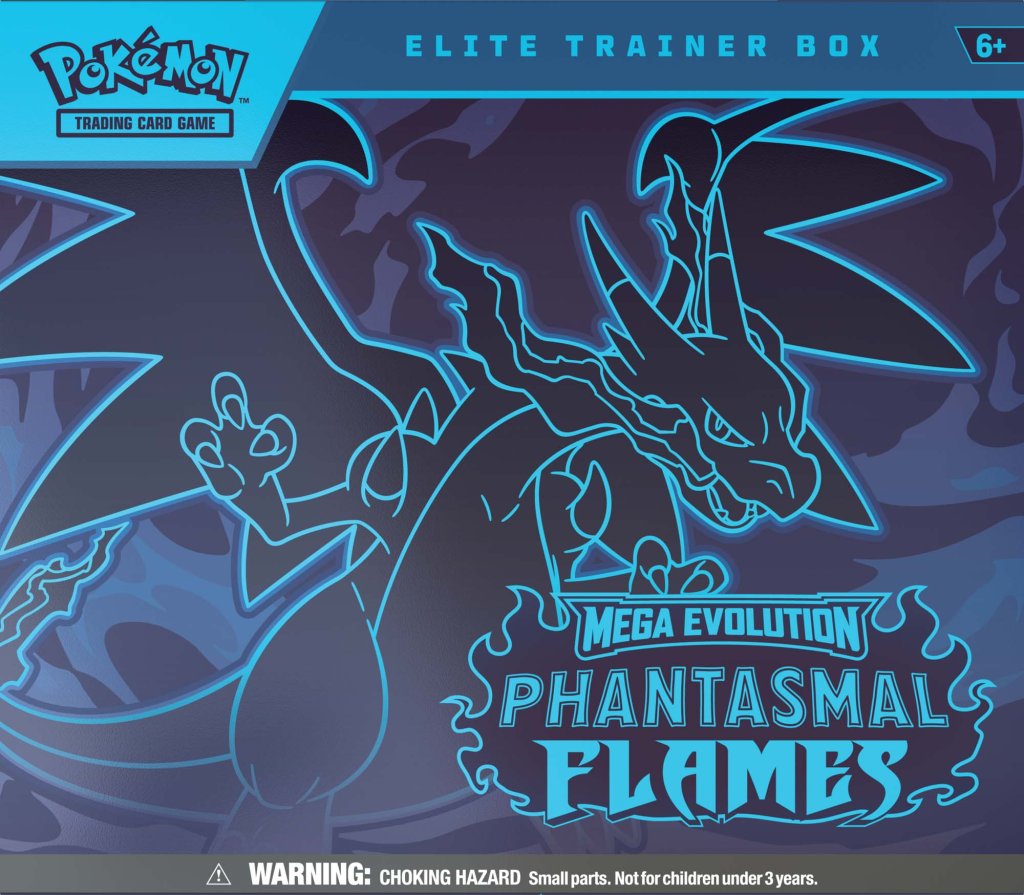 Pokemon TCG: Mega Evolution: Phantasmal Flames Elite Trainer Box *Sealed* (PRE-ORDER, SHIPS NOV 14TH)