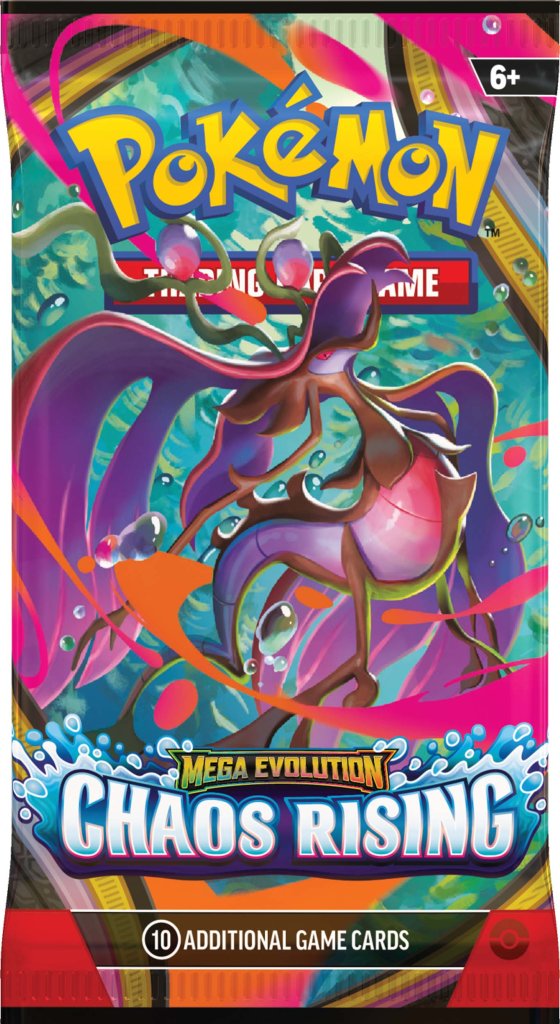 Pokemon TCG: Mega Evolution: Chaos Rising Booster Pack *Sealed*
