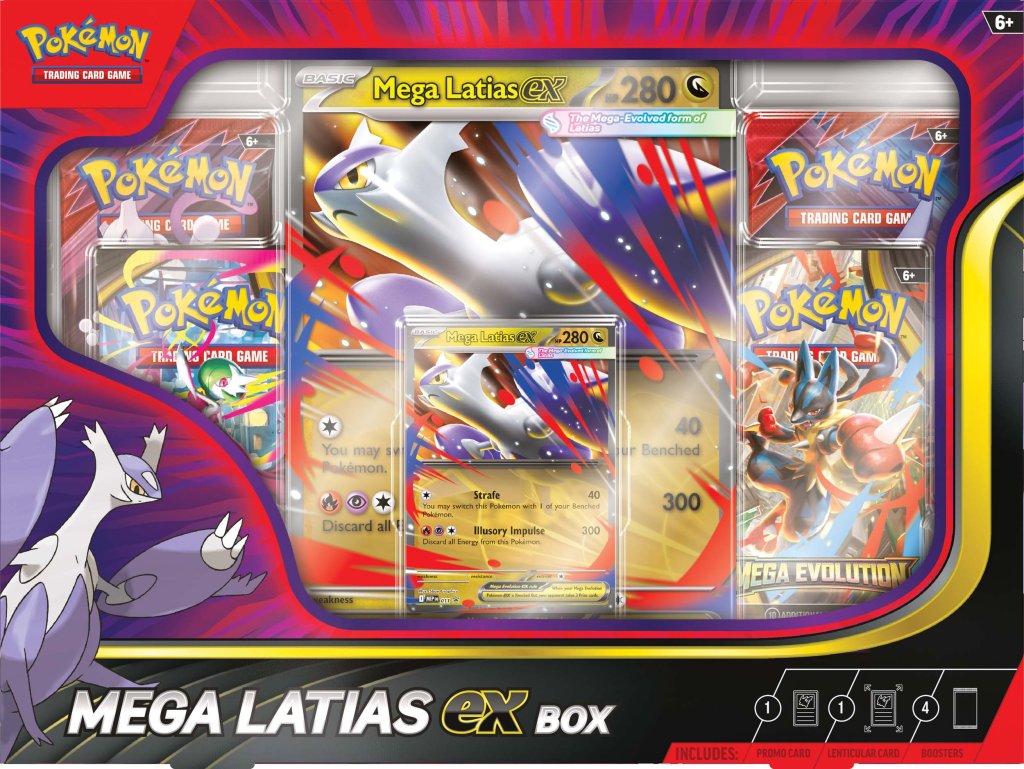 Pokemon TCG: Mega Latias ex Box *Sealed*