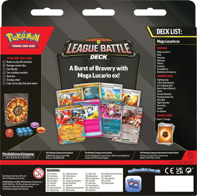 Pokemon TCG: League Battle Deck - Mega Lucario ex *Sealed* (PRE-ORDER, SHIPS MAY 22ND)