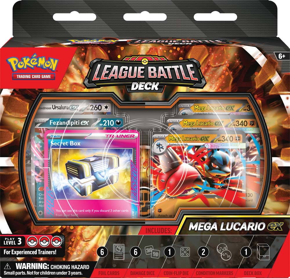 Pokemon TCG: League Battle Deck - Mega Lucario ex *Sealed*