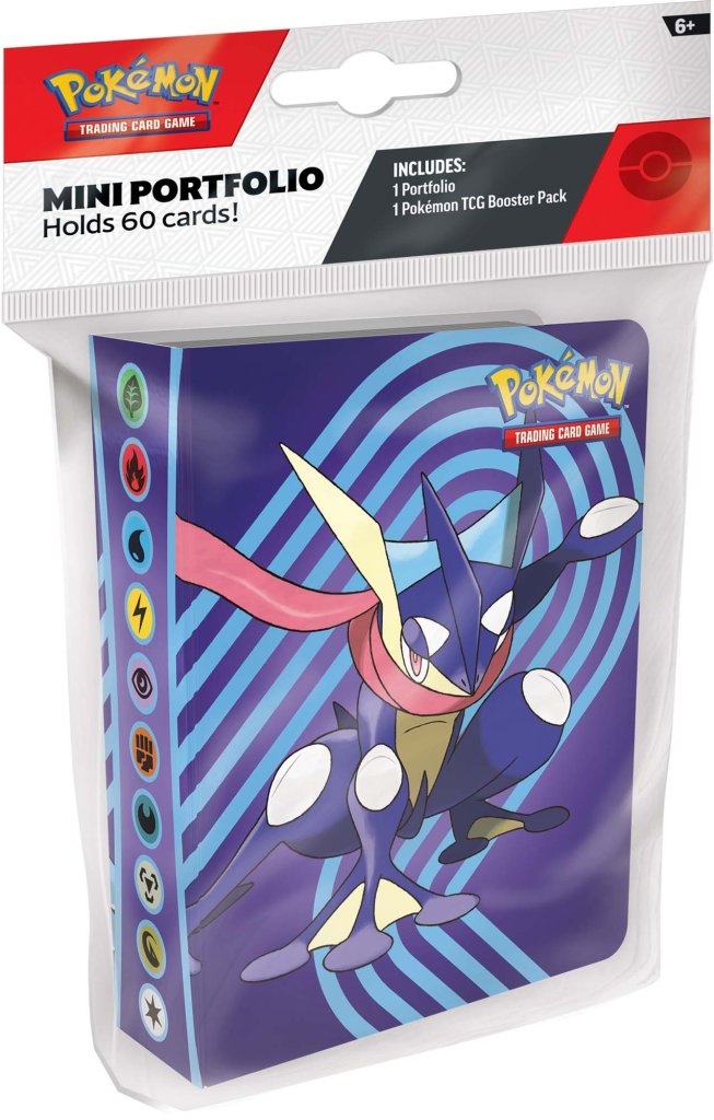 Pokemon TCG: 2024 Mini Portfolio + Booster Pack *Sealed*