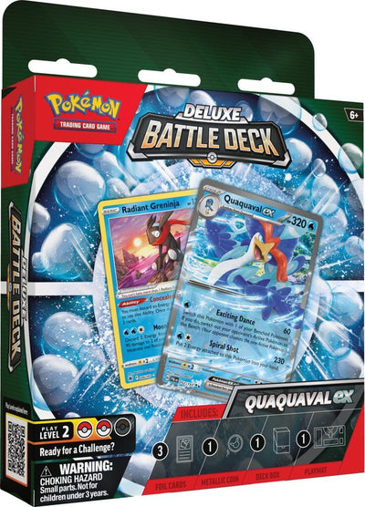 Pokemon TCG: Deluxe Battle Deck - Meowscarada/Quaquaval ex *Sealed*