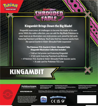 Pokemon TCG: Shrouded Fable: Kingambit Illustration Collection *Sealed*