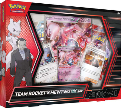 Pokemon TCG: Team Rocket's Mewtwo ex Box *Sealed*