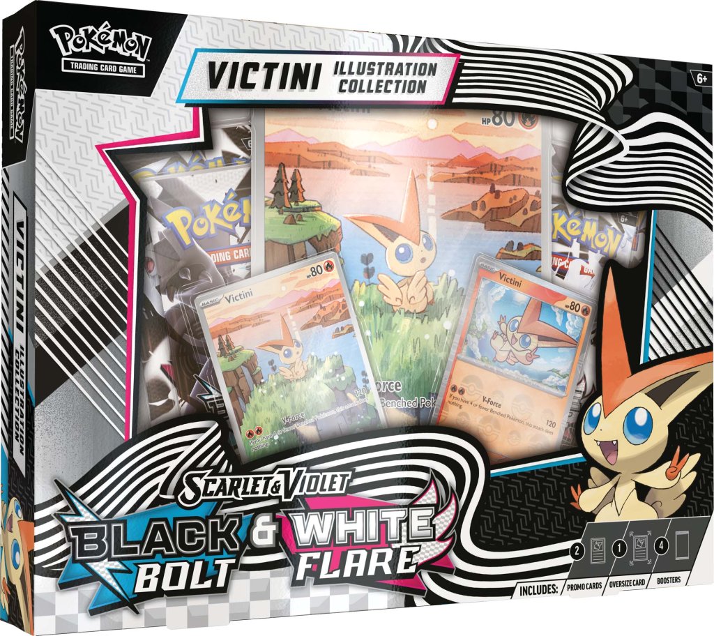 Pokemon TCG: Scarlet & Violet: Unova Victini Illustration Collection *Sealed*