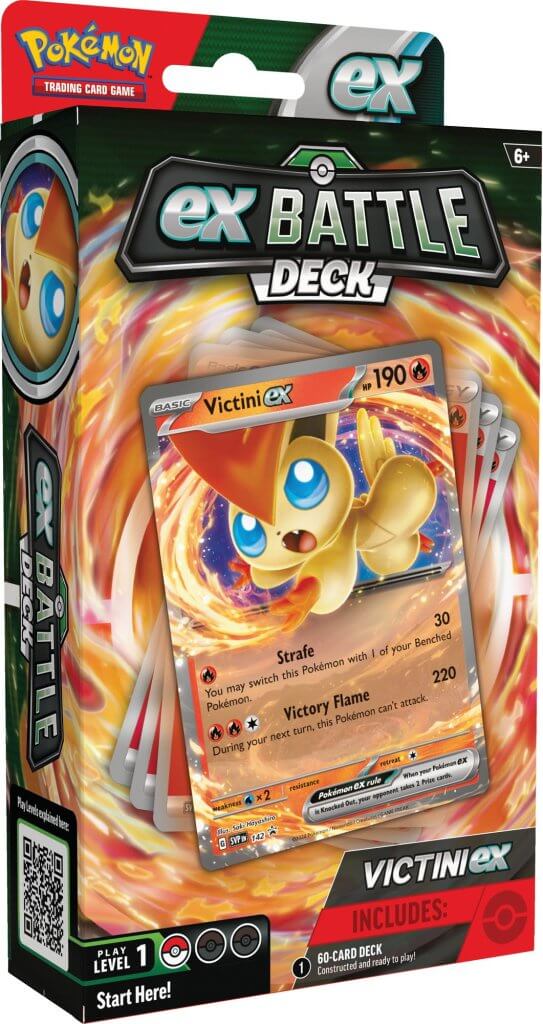 Pokemon TCG: Ex Battle Deck - Victini/Miraidon *Sealed*