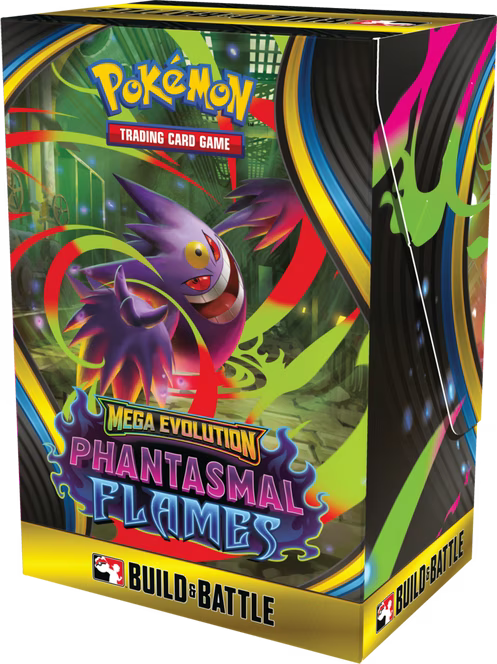 Pokemon TCG: Mega Evolution: Phantasmal Flames Build & Battle Box *Sealed*