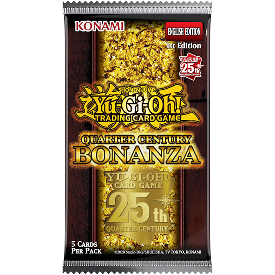 Yugioh! Booster Packs: Quarter Century Bonanza *Sealed*
