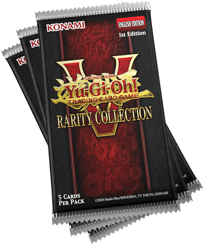 Yugioh! Booster Packs: Rarity Collection V 3-Pack Tuck Box *Sealed* (PRE-ORDER, SHIPS APR 9TH)