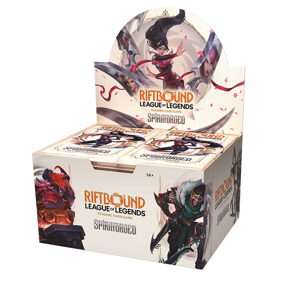 Riftbound - League of Legends TCG: Spiritforged Booster Display *Sealed* (PRE-ORDER, SHIPS FEB 2026)