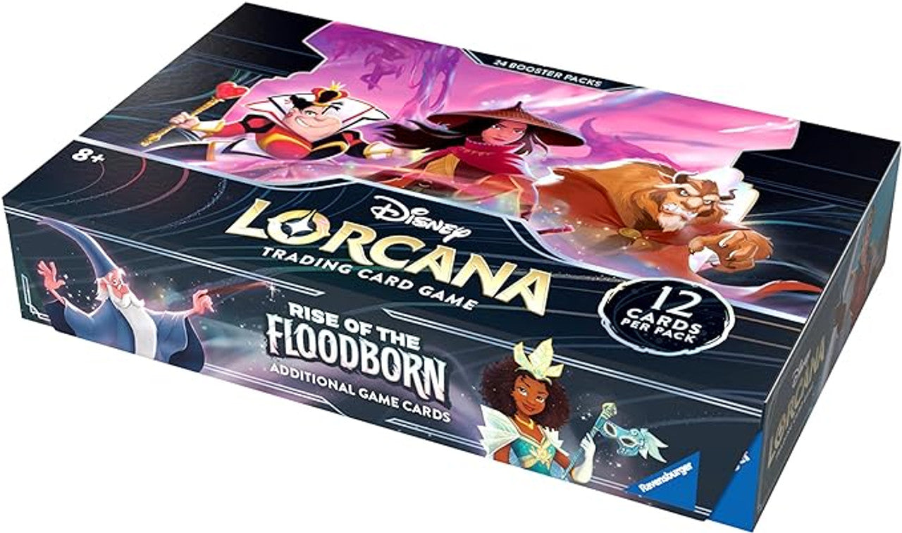 Disney Lorcana TCG: Rise of the Floodborn Booster Box (S2) TCG Collector NZ Disney Lorcana TCG: Rise of the Floodborn Booster Box (S2) TCG Collector NZ