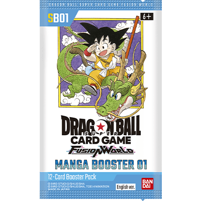 Dragon Ball Super Fusion World: Manga Booster Pack (SB01) *Sealed*