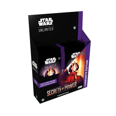 Star Wars Unlimited - Secrets of Power Carbonite Booster Box *Sealed* (PRE-ORDER, SHIPS NOV 7TH)