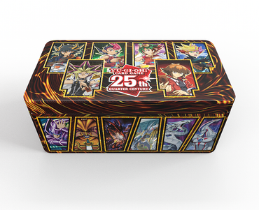 Yugioh! Boxed Sets & Tins: 2023 25th Anniversary Tin: Dueling Heroes CASE *Sealed*