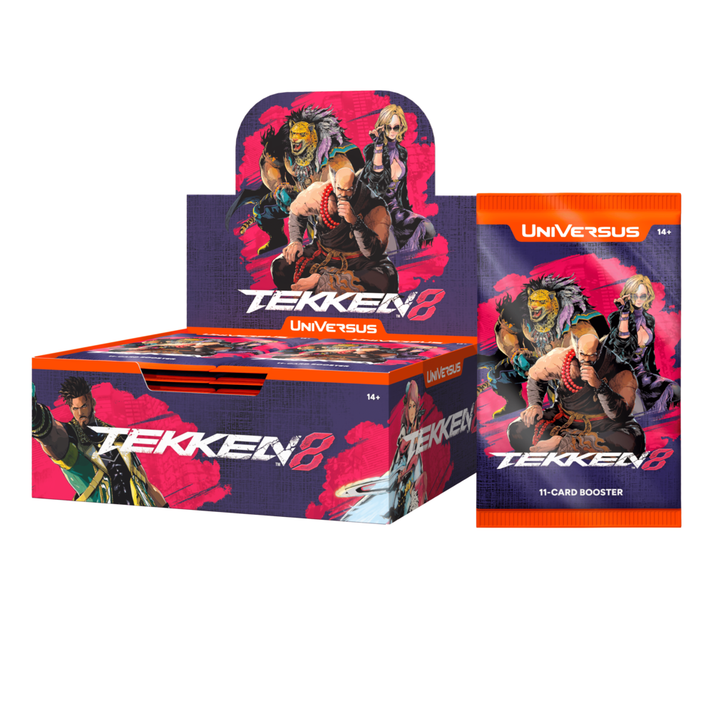 Universus CCG - Tekken 8 Booster Display *Sealed* (PRE-ORDER, SHIPS AUG 14TH)