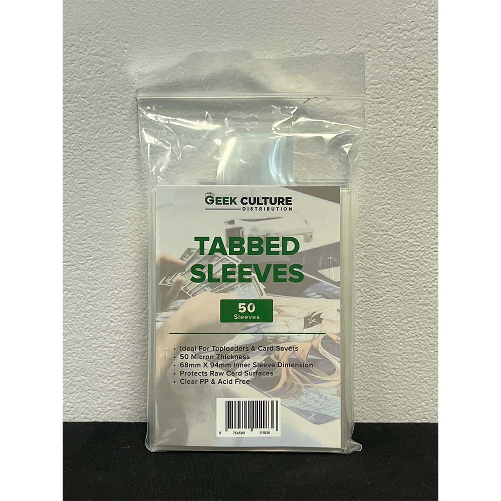 Geek Culture - Pull-Tab Sleeves (50) Clear