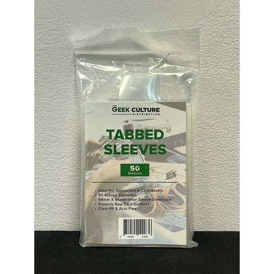 Geek Culture - Pull-Tab Sleeves (50) Clear