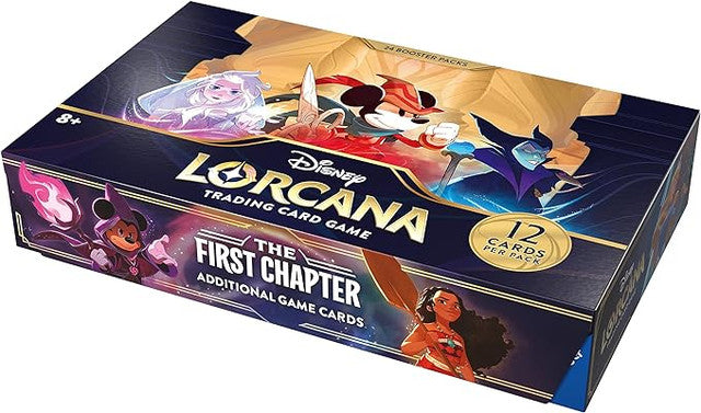 Disney Lorcana TCG: The First Chapter Booster Box (S1) *Sealed* (PRE-ORDER, SHIPS JUNE 7TH)
