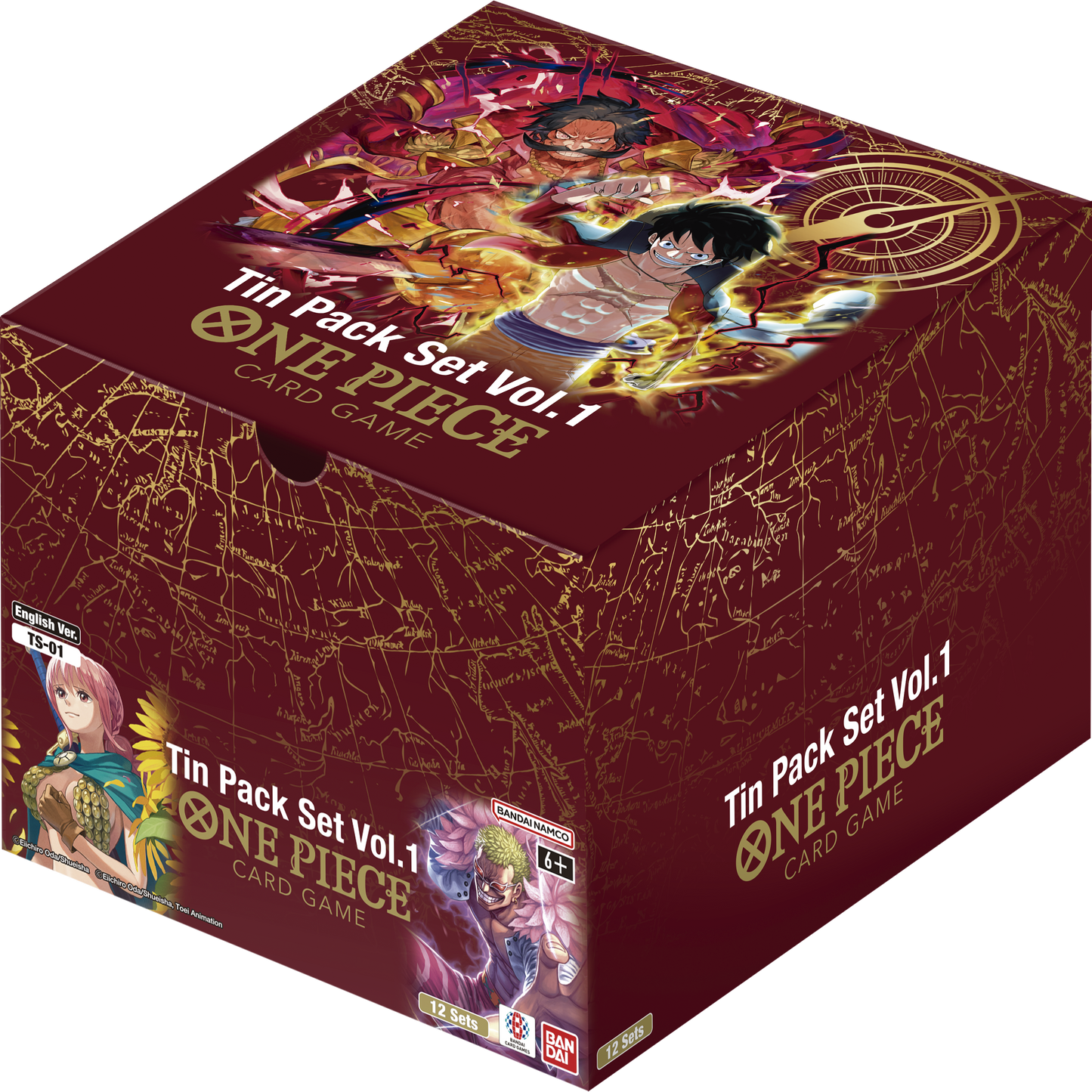 One Piece TCG - Tin Pack Set Vol. 1 (TS-01) *Sealed*