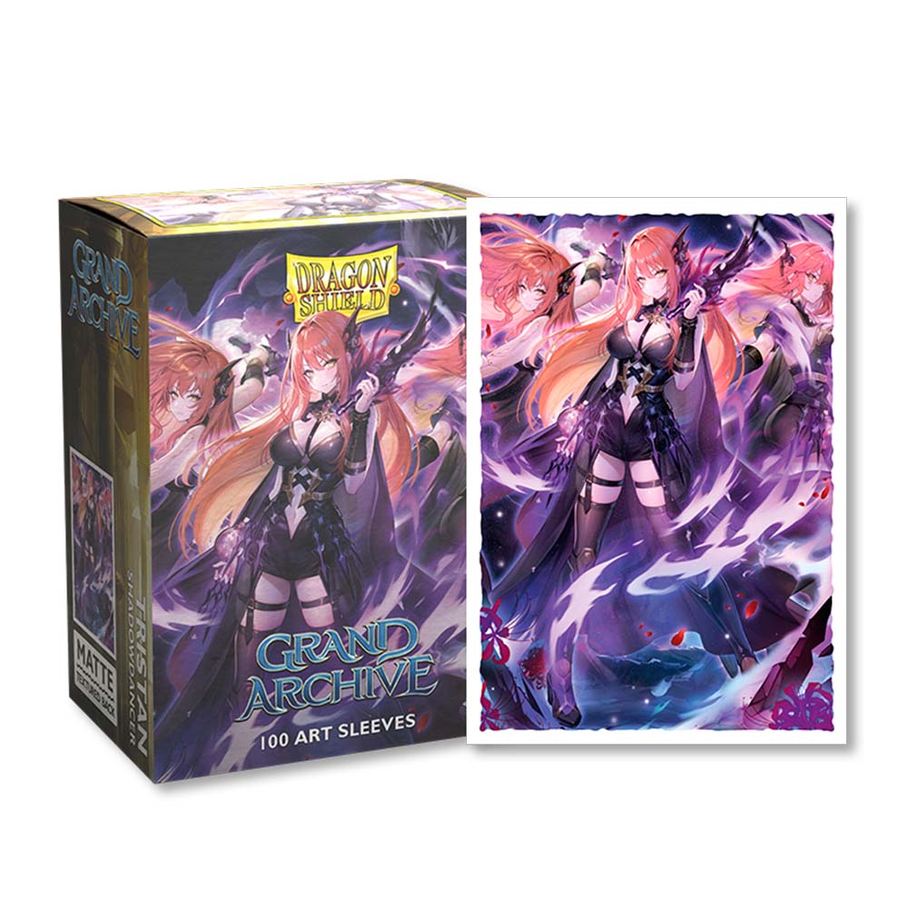 Dragonshield Sleeves - Grand Archive: Tristan Matte Art Sleeves (Standard Size 100 Pack)