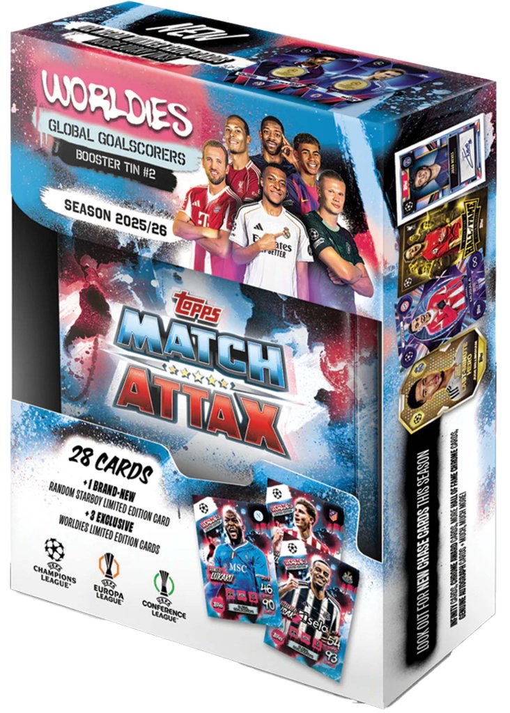 2025-26 MATCH ATTAX UEFA Champions League Tin *Sealed*