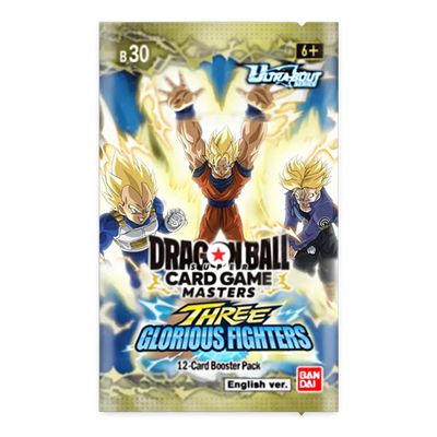 Dragon Ball Super Masters: Three Glorious Fighters Booster Pack (B30) *Sealed*