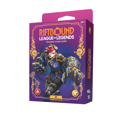 Riftbound - League of Legends TCG: Unleashed Champion Deck: Vi *Sealed* (PRE-ORDER, SHIPS MAY 8TH)