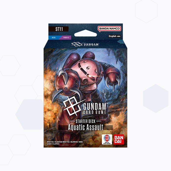 Gundam Card Game - Starter Deck: Aquatic Assault (ST11) *Sealed*