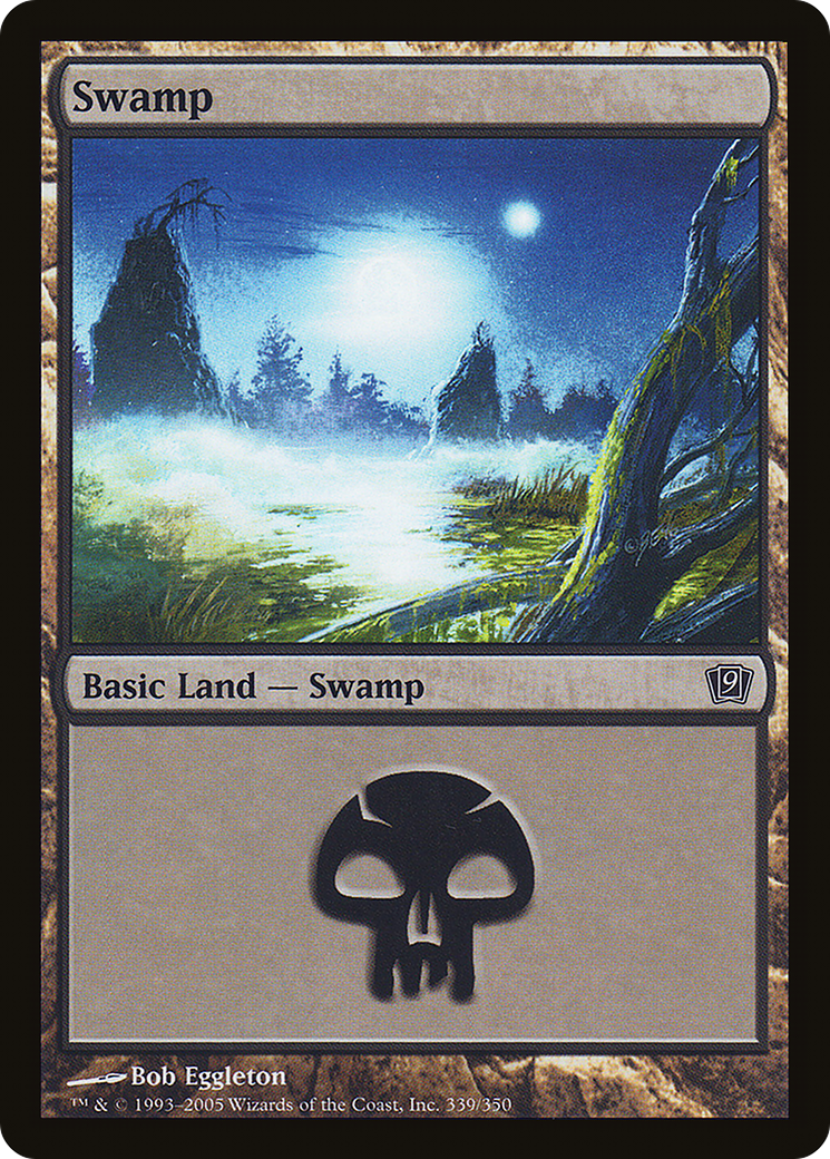 Swamp (339) (9ED-339) - 9th Edition