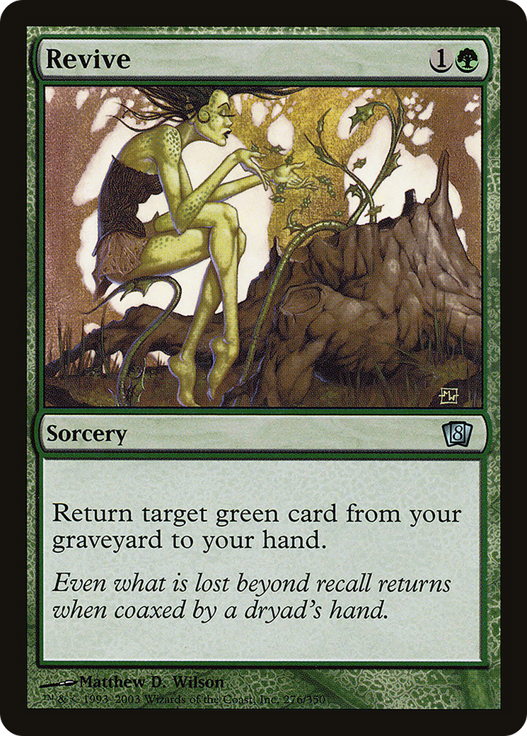 Revive (8ED-276) - 8th Edition Foil