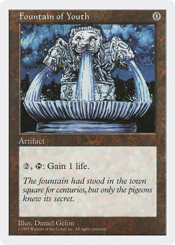 Fountain of Youth (5ED-) - Fifth Edition