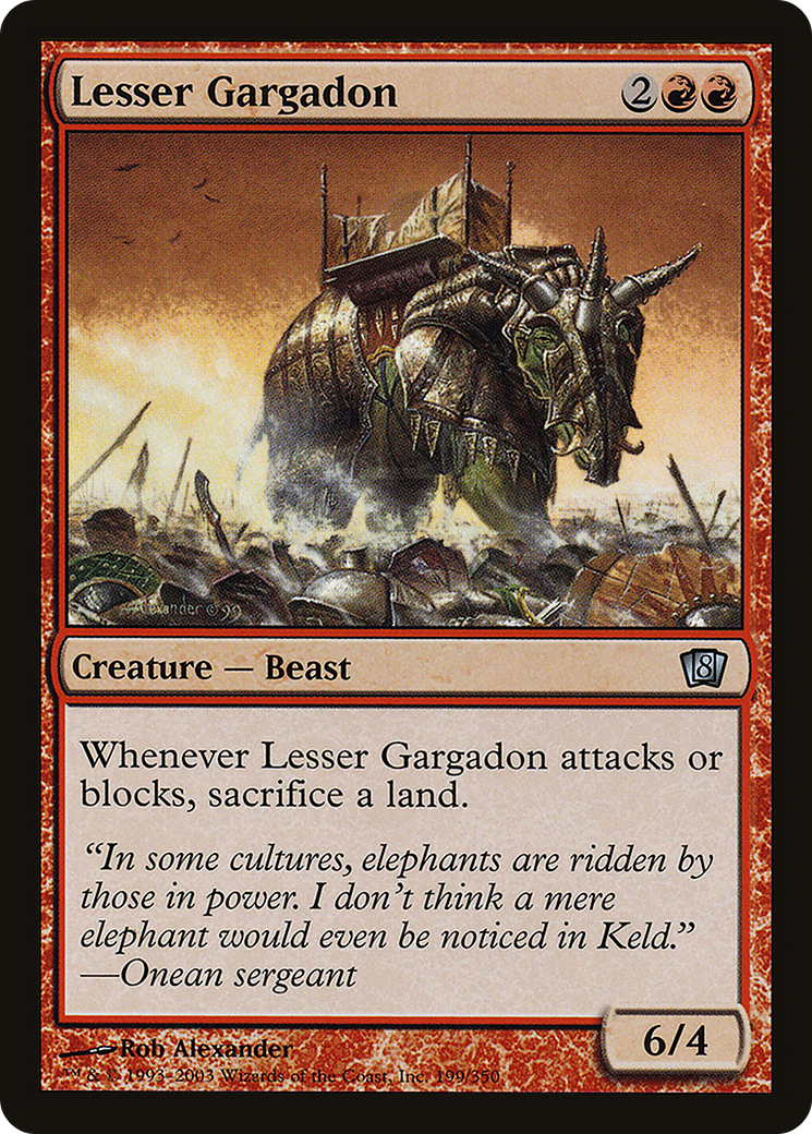 Lesser Gargadon (8ED-199) - 8th Edition