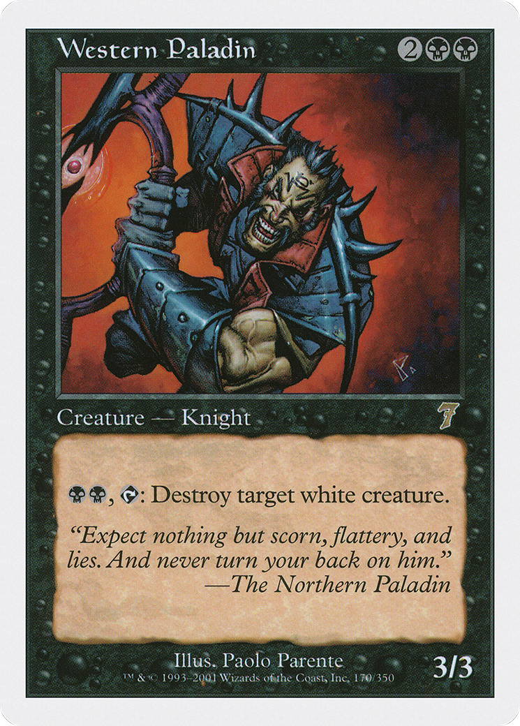 Western Paladin (7ED-170) - 7th Edition
