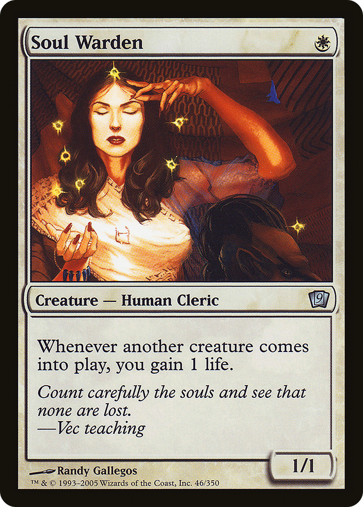 Soul Warden (9ED-) - 9th Edition