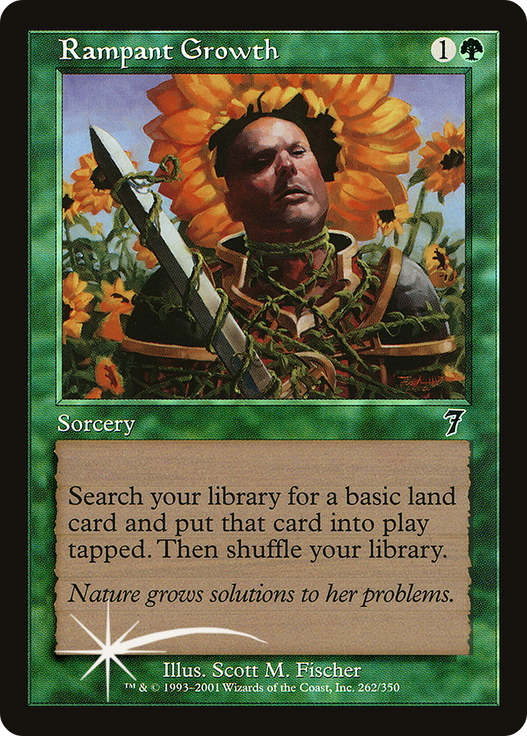 Rampant Growth (7ED-262★) - 7th Edition Foil