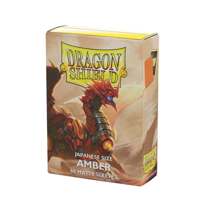 Dragonshield Sleeves - Matte Amber