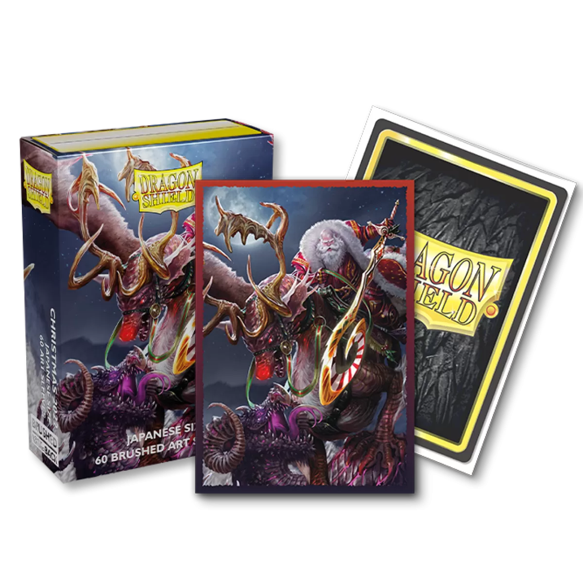 Dragonshield Sleeves - Brushed Art Christmas 2022 (Japanese Size)