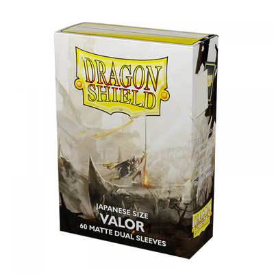 Dragonshield Sleeves - DUAL Valor Matte (Japanese Size)