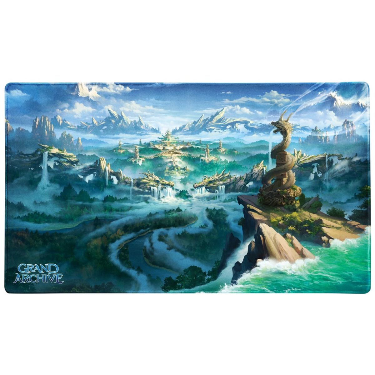 Dragonshield Playmat + Tube - Baidi, Oathsworn Palace