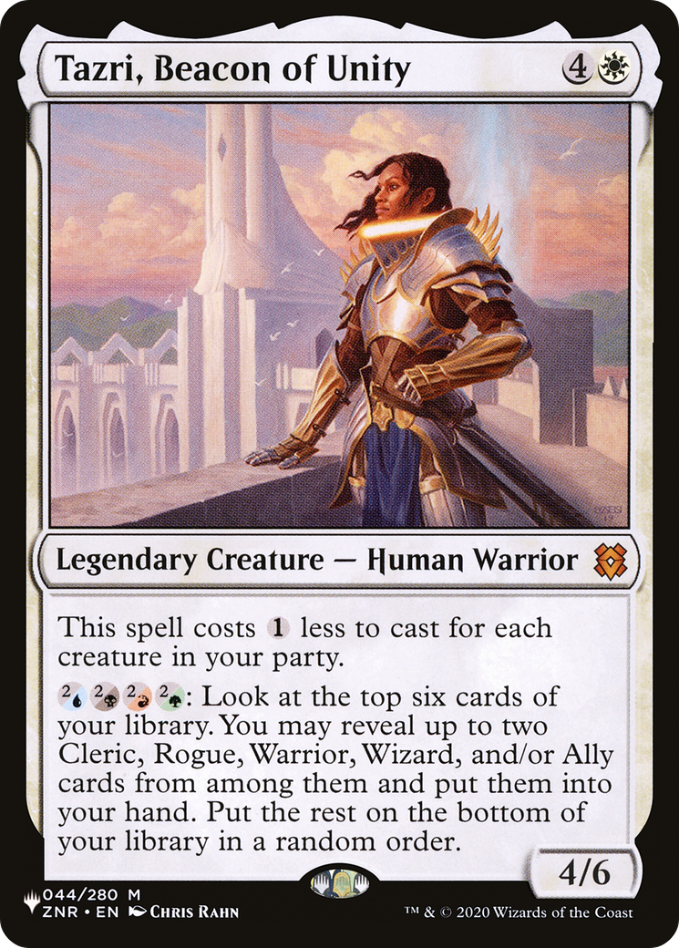 Tazri, Beacon of Unity (LIST-044) - The List
