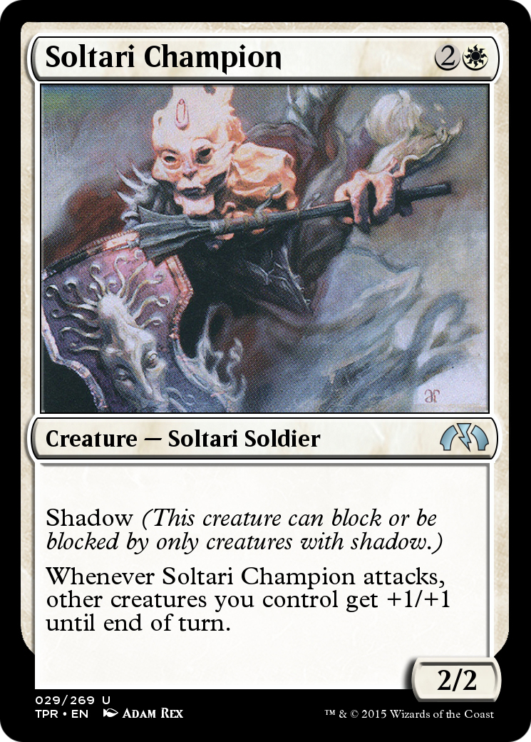 Soltari Champion (TPR-029) - Tempest Remastered