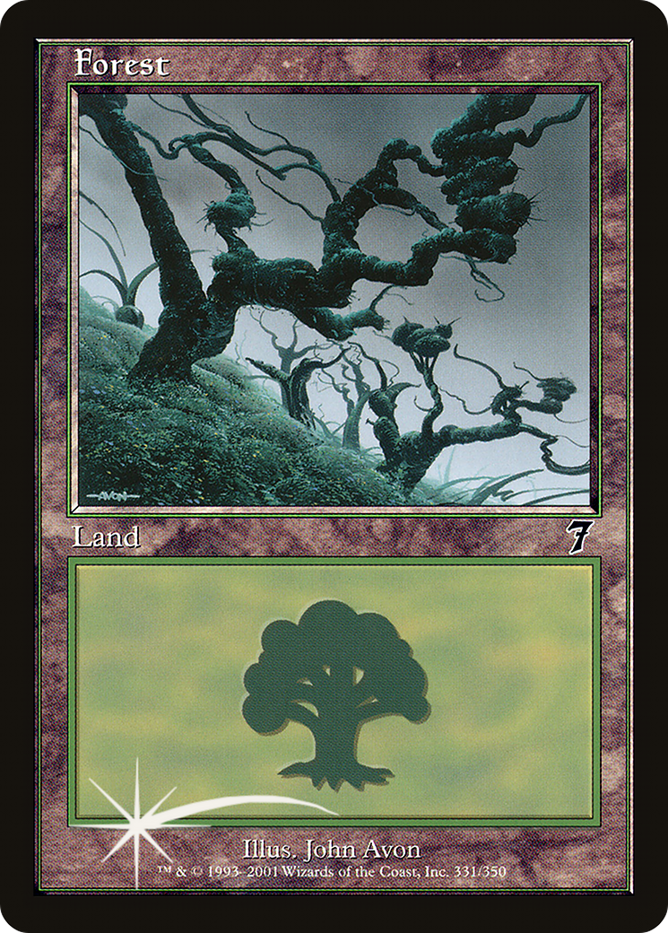 Forest (7ED-331★) - 7th Edition Foil