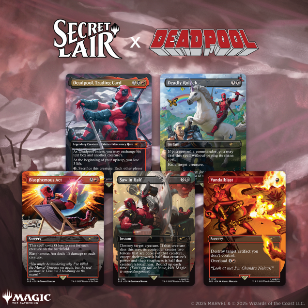 Magic the Gathering - Secret Lair Drop Series: Deadpool Regular Edition