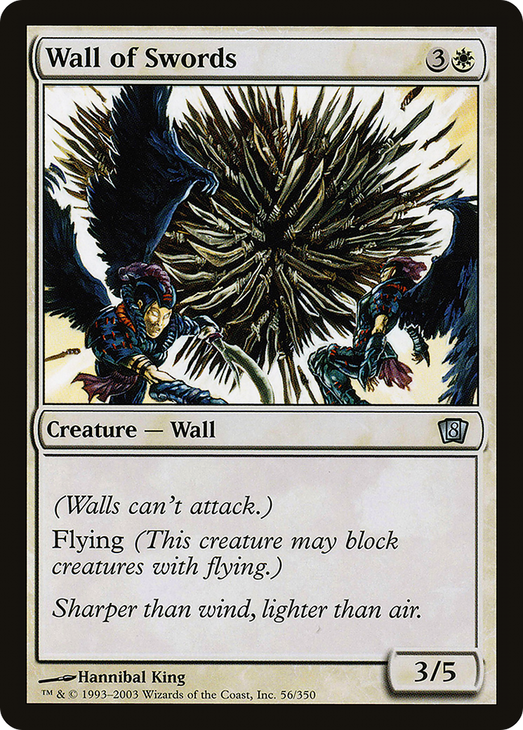 Wall of Swords (8ED-056) - 8th Edition Foil