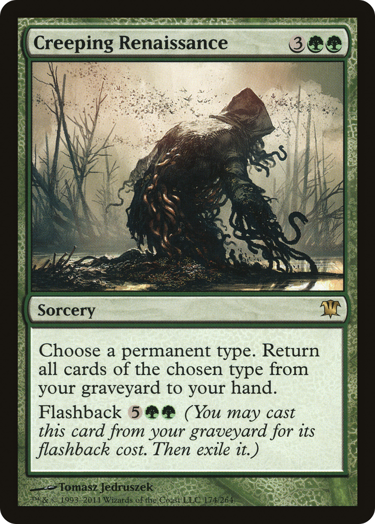 Creeping Renaissance (ISD-174) - Innistrad Foil