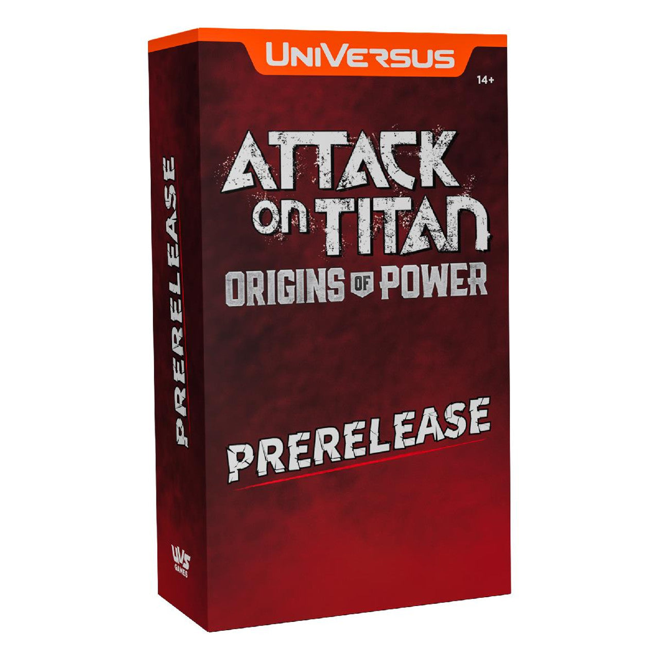 Universus CCG - Attack on Titan: Origins of Power Pre-Release Kit *Sealed*