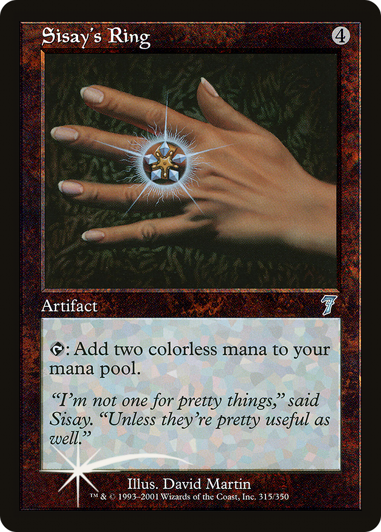 Sisay's Ring (7ED-315) - 7th Edition