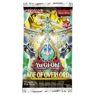 Yugioh! Booster Packs: Age of Overlord *Sealed*