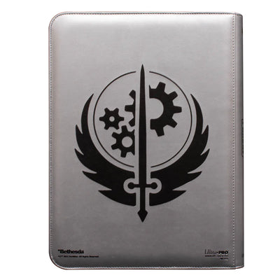 Ultra Pro - Fallout 9-Pocket Zip PRO Binder: Brotherhood of Steel